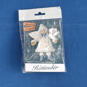 Hótündér figura készítő
